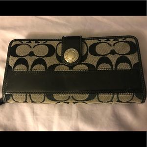 Full size coach wallet
